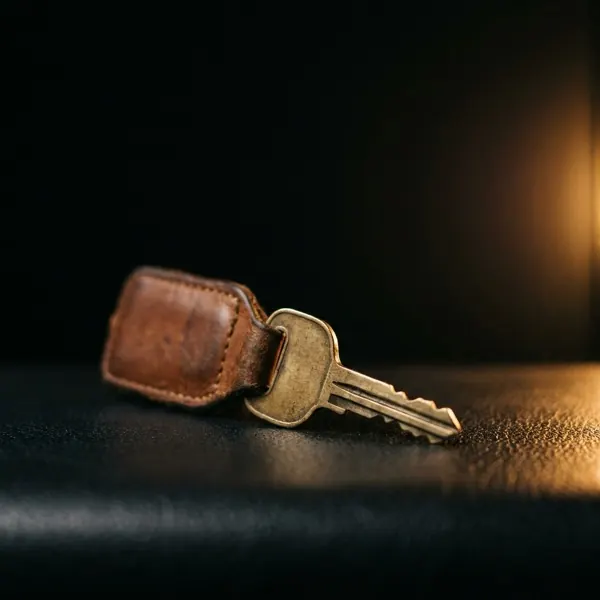 Clé de voiture macro